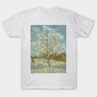 The Pink Peach Tree by Vincent van Gogh T-Shirt